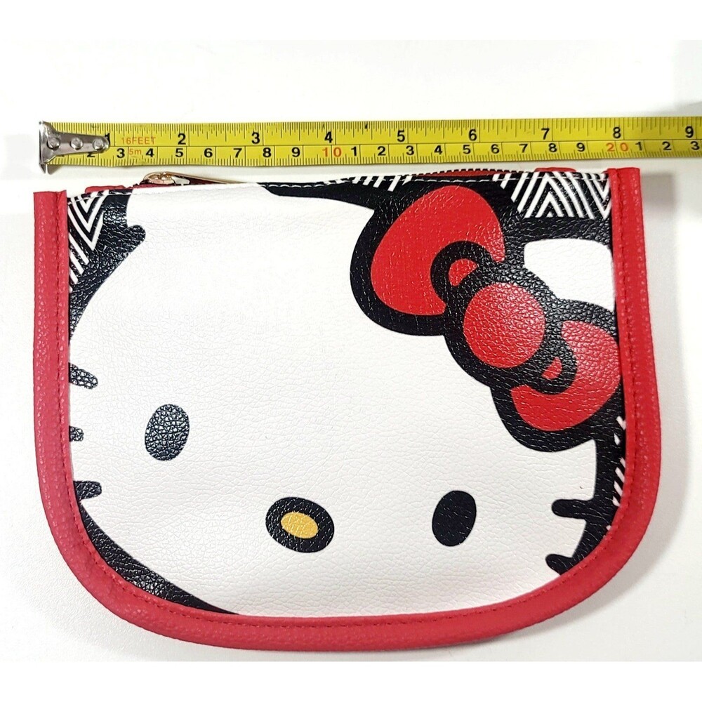 Sanrio Hello Kitty Large Classic Tote Purse Handbag with Coin Purse Red NWT - Picture 11 of 12